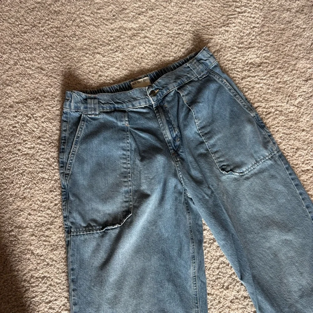 Free People We The Free Women's Maeve Low-Slung Oversized Jeans Medium - Picture 4 of 11